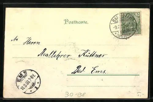 Lithographie Versammlung von Kavallerie auf einem Feld