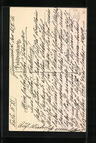 Künstler-AK Zwei Soldaten unterhalten sich