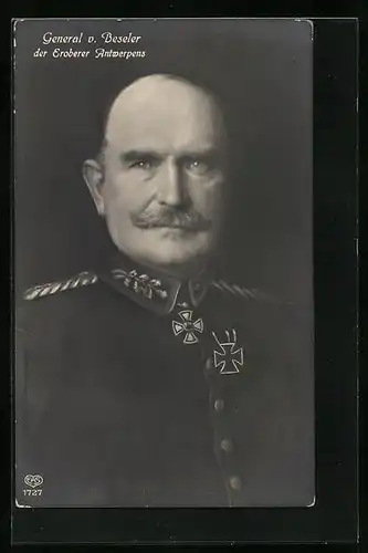 AK General v. Beseler, der Eroberer Antwerpens