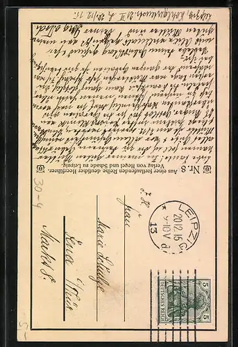 Künstler-AK General von Beseler in Uniform