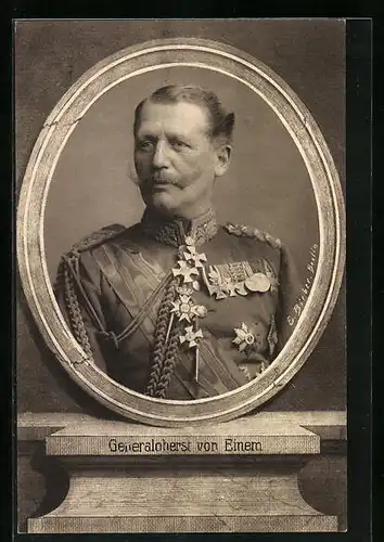 AK Generaloberst von Einem in Uniform