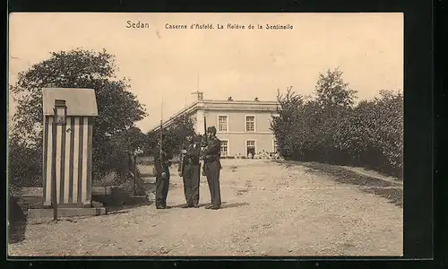 AK Sedan, Caserne d'Asfeld, La Releve de la Sentinelle