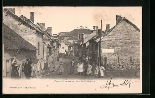 AK Chateau-Porcien, Rue de la Morteau