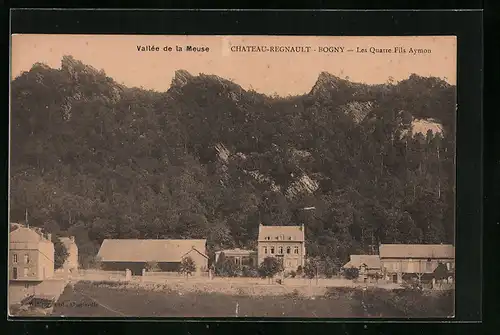 AK Chateau-Regnault-Bogny, Les Quattre Fils Aymon