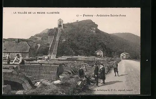 AK Fumay, Ardoisiére Sainte-Anne
