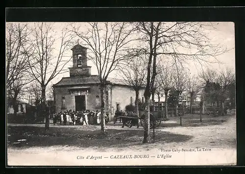 AK Cazeaux-Bourg, L'Eglise