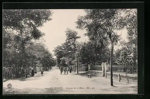 AK Le Verdon, Avenue de la Gare