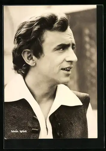 AK Schauspieler Istvan Iglodi im Film der wundersame Kaftan