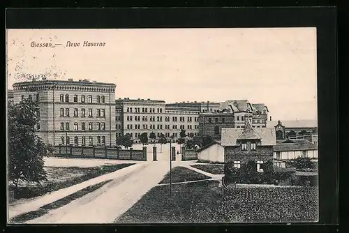 AK Giessen, Partie an der neuen Kaserne