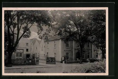 AK Hofgeismar, Gasthaus zur Traube von der Strasse gesehen