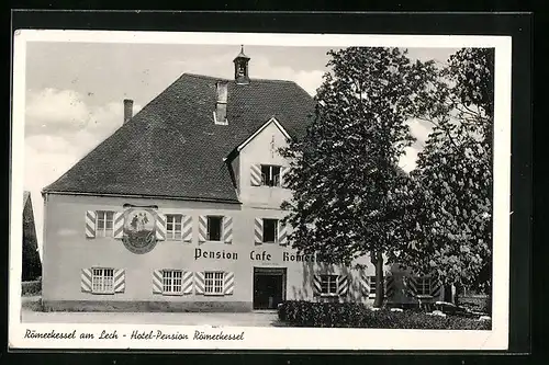 AK Römerkessel am Lech, Hotel-Pension Römerkessel