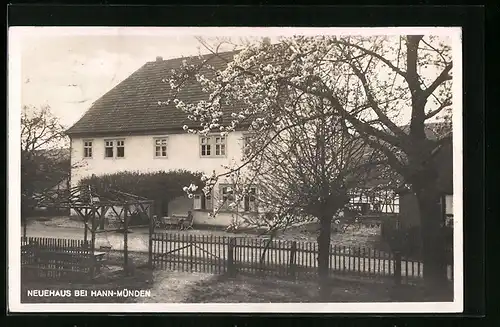 AK Hann.-Münden, Gasthof Neuhaus