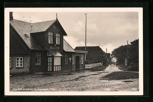 AK Utersum /Föhr, Gasthof Knudsen