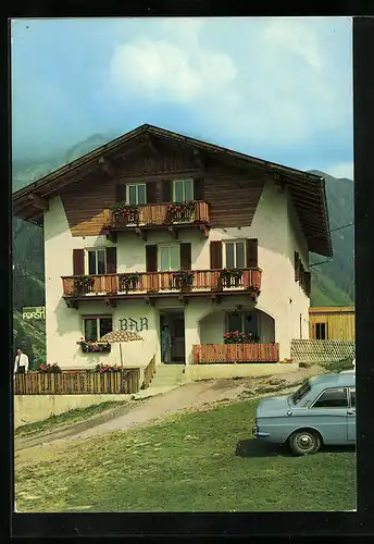 AK Vals /Mühlbach, Hotel-Pension Alpenrose