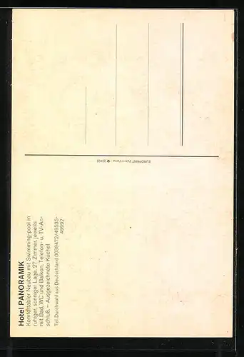 AK Mühlbach, Hotel Panoramik, Innenansichten