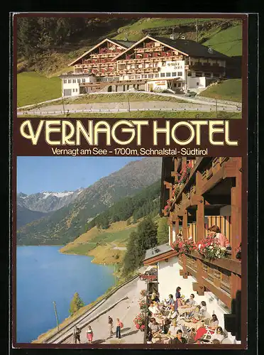 AK Vernagt am See /Schnalstal, Vernagt Hotel