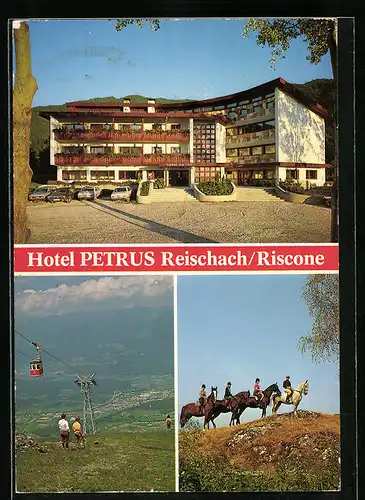 AK Reischach b. Bruneck, Hotel Petrus
