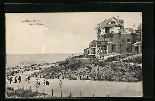 AK Zandvoort, Naar het Strand