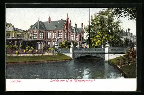 AK Leiden, Gezicht van af de Rijnsburgersingel