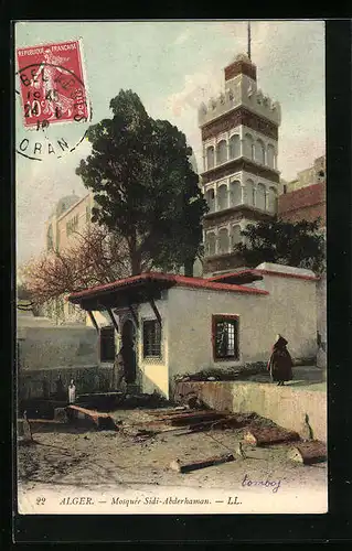 AK Alger, Mosquée Sidi-Abderhaman