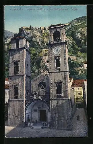AK St. Trifon, Ansicht der Domkirche