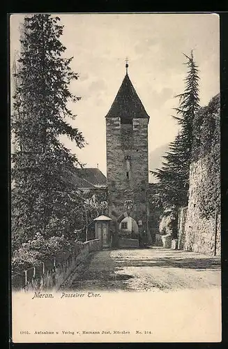 AK Meran, Partie am Passeirer Thor