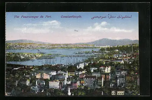 AK Constantinople, Vue Panoramique du Port