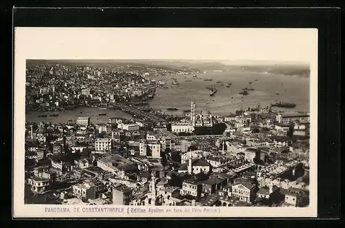 AK Constantinople, Panoramablick auf die Innenstadt