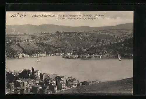 AK Constantinople, Vue Panoramique de Konlidja