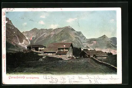 AK Engelberg, Haus auf der Gerschnialp