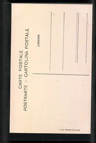 AK Schaffhausen, Strassenpartie mit Post