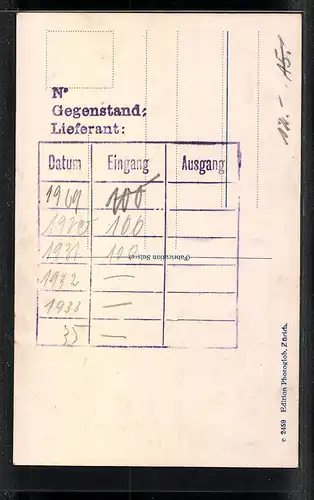 AK Amsteg, Ortsansicht mit Kl. Windgälle