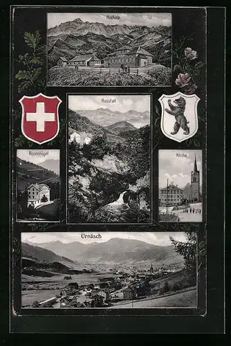 AK Urnäsch, Gesamtansicht mit Rossfall