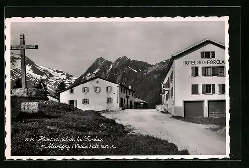 AK Martigny, Hotel et col de la Forclaz