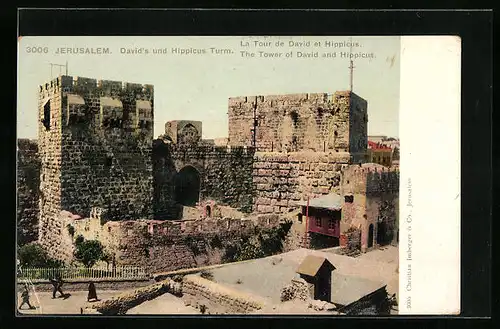 AK Jerusalem, David`s and Hippicus Turm