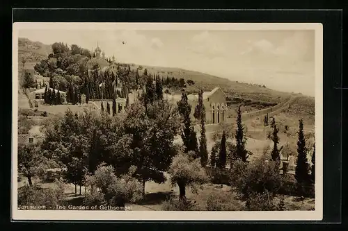 AK Jerusalem, The Garden of Gethsemani