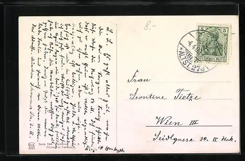 AK Tiberias, Gesamtansicht mit dem See Genezareth