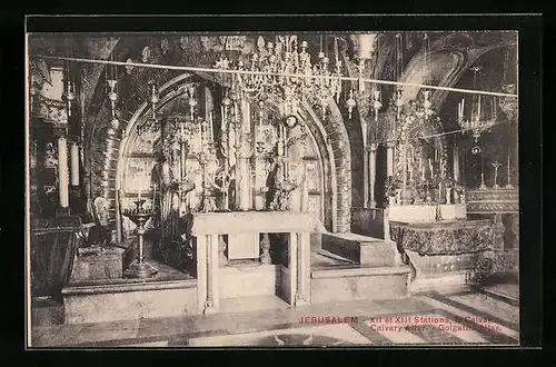 AK Jerusalem, Golgatha Altar