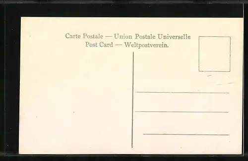 AK Bethlehem, Innenansicht der Basilika