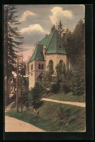 AK Semmering, Ansicht der Kapelle