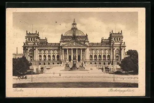 AK Berlin, Das Reichstagsgebäude
