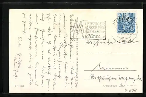 AK Berlin, Stalinallee, Block C-Süd