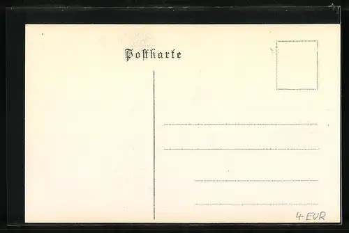 AK Berlin, Zeughaus, Gewölbegemälde Übergang über das Kurische Haff