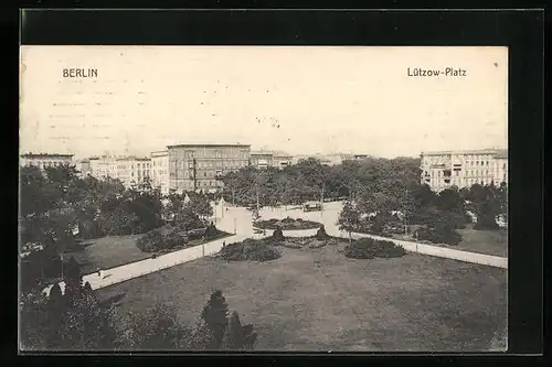 AK Berlin, Blick auf den Lützow-Platz