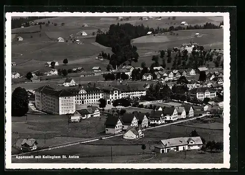 AK Appenzell, Ortsansicht mit Kollegium St. Anton
