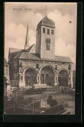 AK Vouziers, Ansicht der Kirche