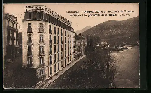 AK Lourdes, Nouvel Hotel et St-Louis de France