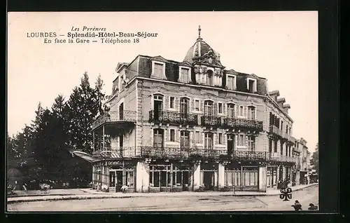 AK Lourdes, Splendid-Hotel-Beau-Séjour