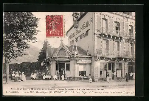 AK Lourdes, Grand Hotel Beau-Séjour (Camps-Peyrouza)