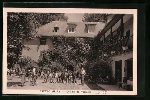 AK Cadeac, Colonie de Vacances